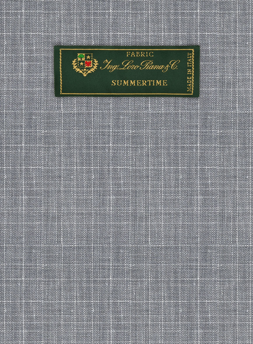Loro Piana Listri Linen Wool Silk Pants - Image 3