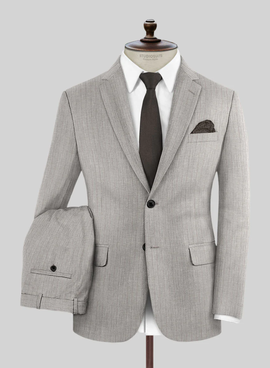Loro Piana Matias Linen Wool Silk Suit
