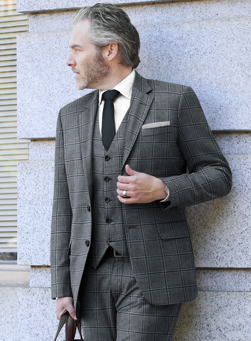 Loro Piana Paola Wool Silk Linen Suit - Image 4