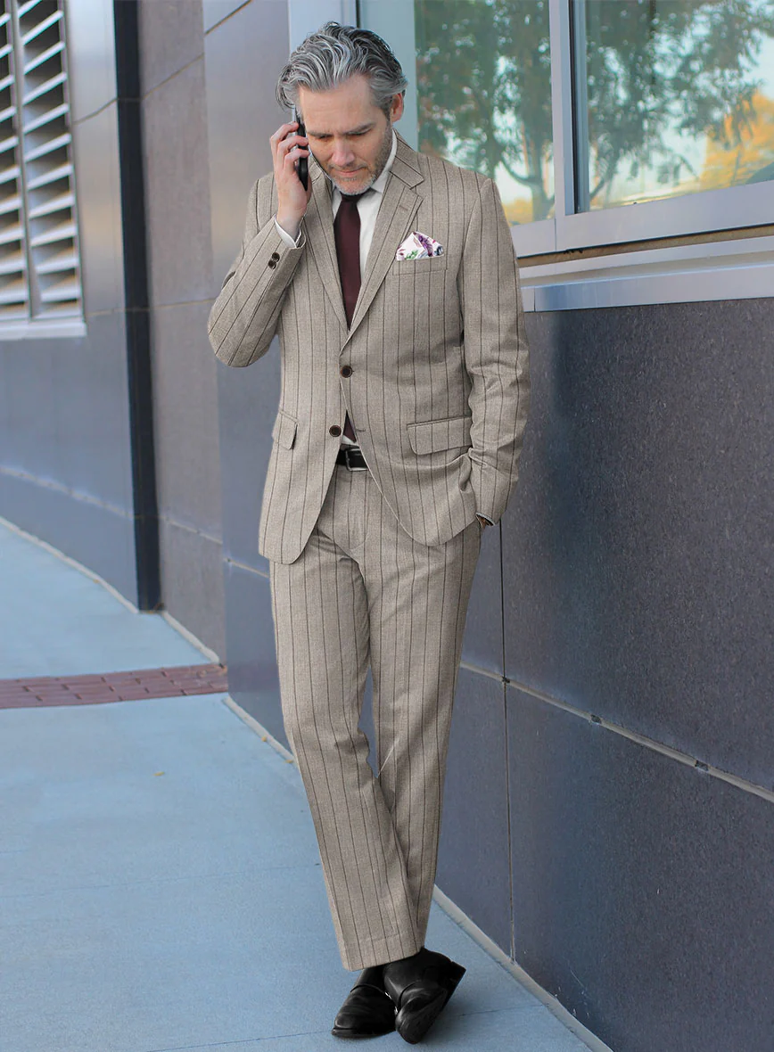 Loro Piana Puinno Wool Silk Suit - Image 2