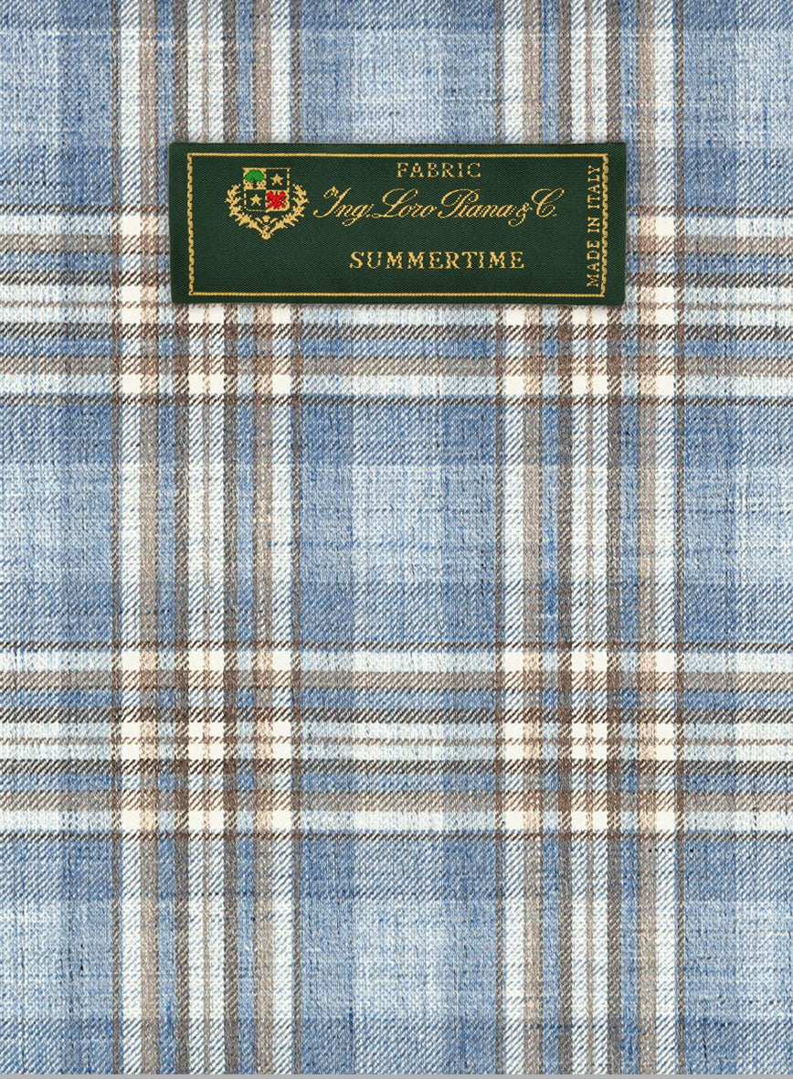 Loro Piana Reina Wool Silk Linen Suit - Image 8
