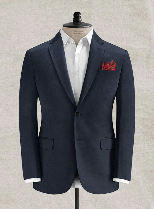 Loro Piana Slate Blue Cotton Jacket