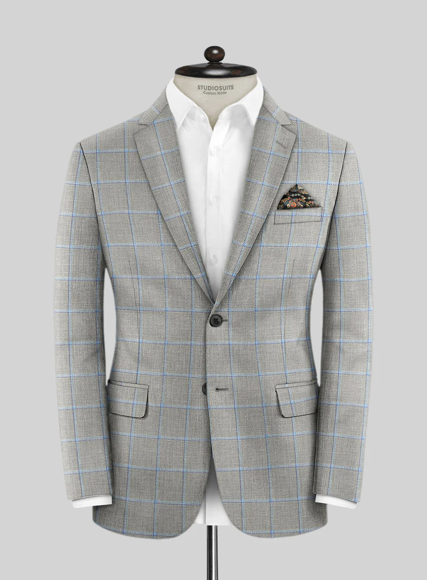 Loro Piana Ullio Wool Silk Linen Jacket