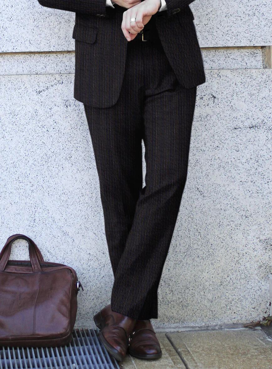 Loro Piana Yosue Wool Silk Pants - Image 2