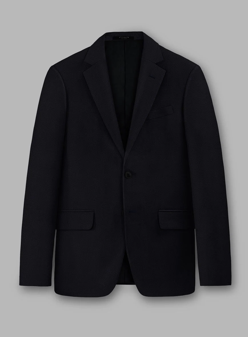 Loro Piana Zelander Dark Blue Wool Jacket