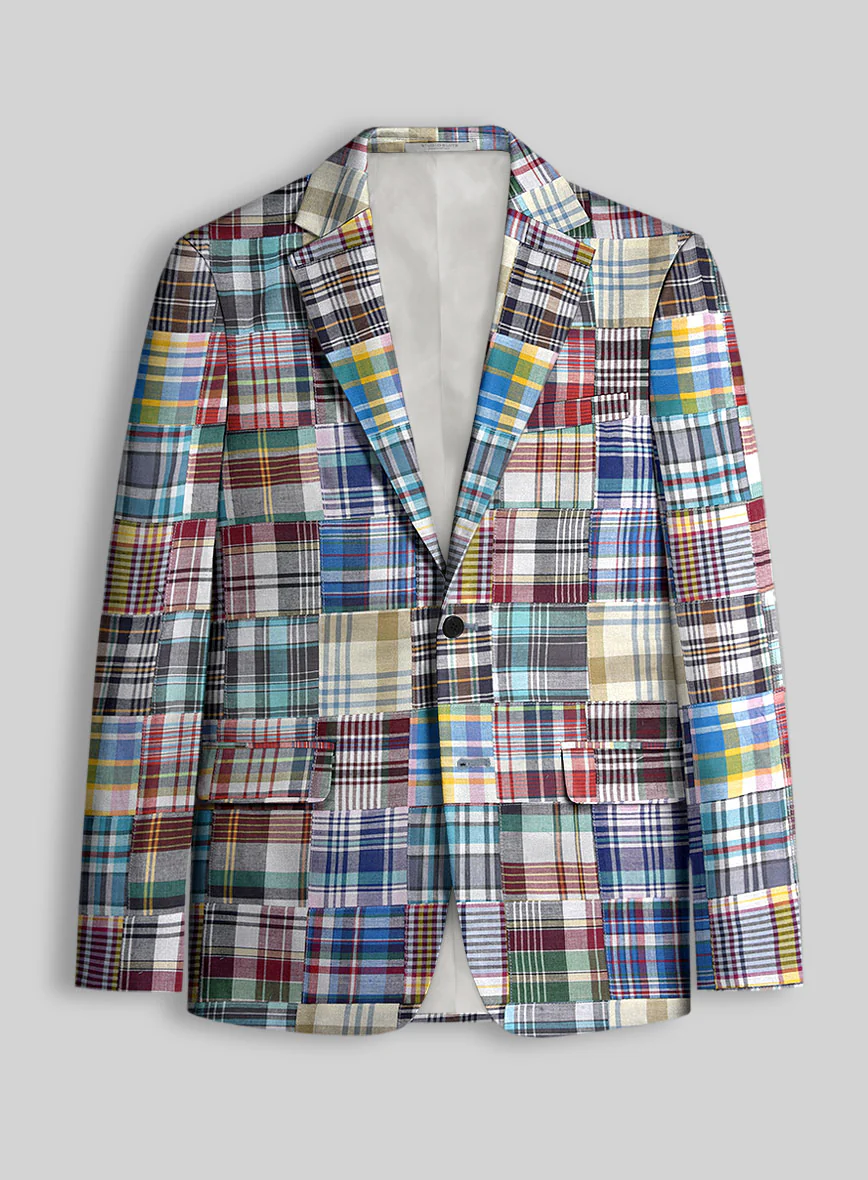 Madras Patchwork Jacket