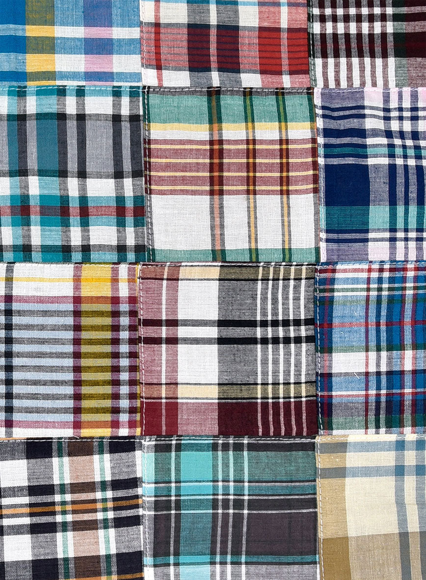 Madras Patchwork Suit - Image 6