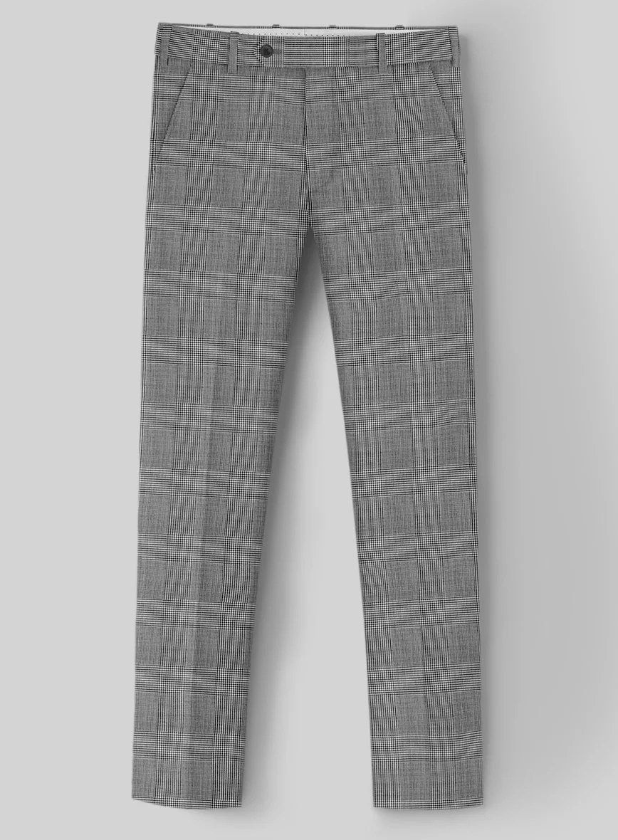 Marco Stretch Belluno Glen Wool Suit - Image 4