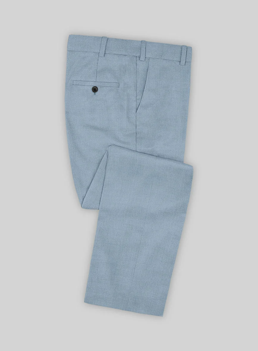 Marco Stretch Ebony Blue Wool Suit - Image 6