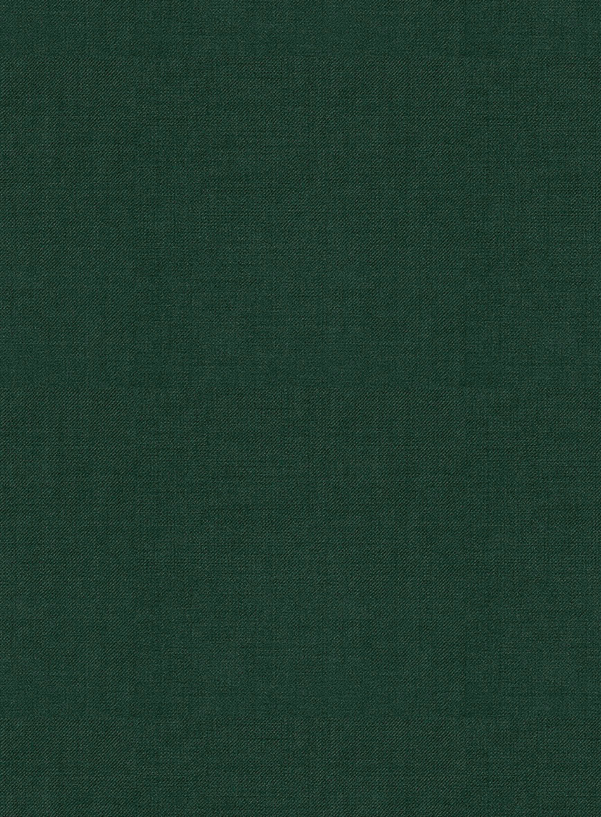 Marco Stretch Emerald Green Wool Suit - Image 7