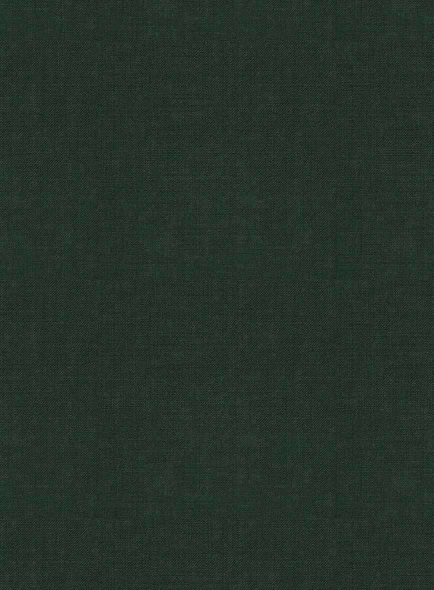 Marco Stretch Hunter Green Wool Suit - Image 7