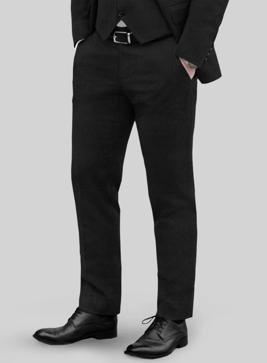 Marco Stretch Midnight Blue Wool Suit - Image 5