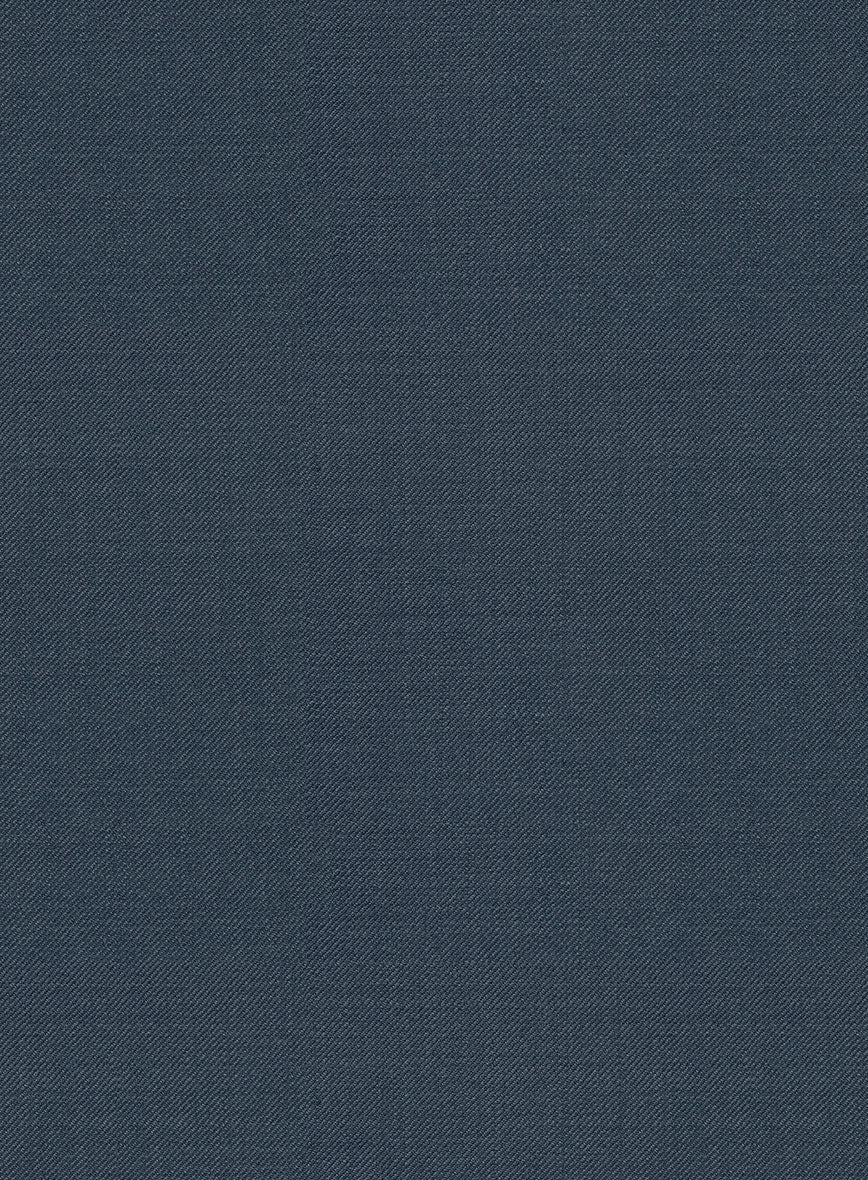 Marco Stretch Space Blue Wool Jacket - Image 3