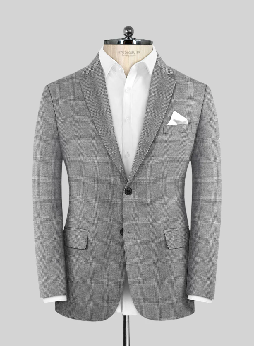 Muted Gray Glen Jacket