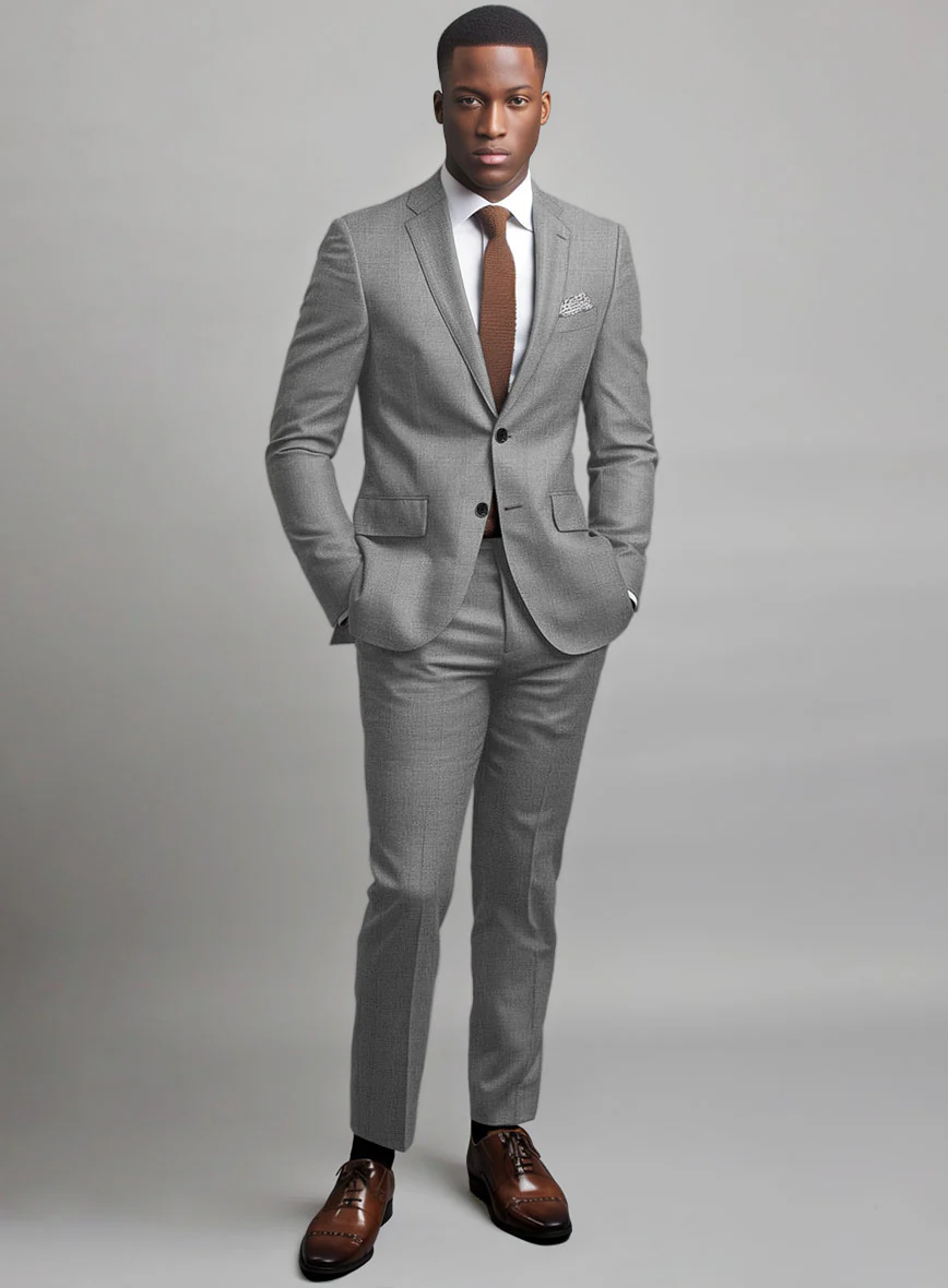 Muted Gray Glen Suit