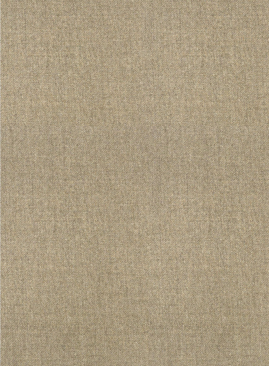 Naples Barista Beige Tweed Double Breasted Suit - Image 4