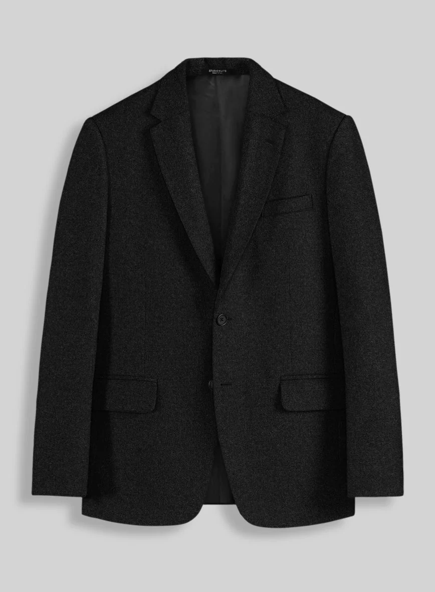 Naples Black Tweed Jacket