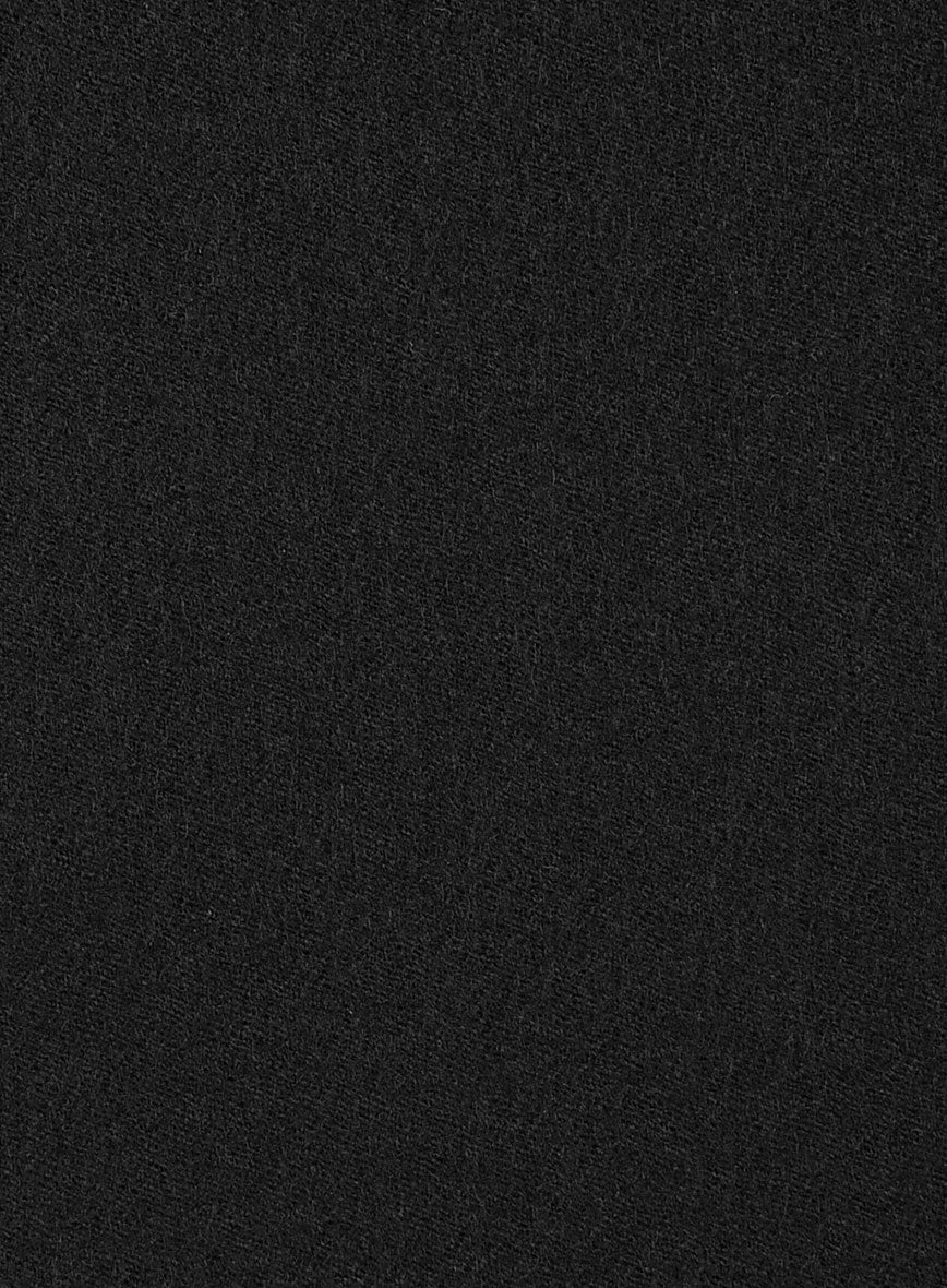 Naples Black Tweed Double Breasted Jacket - Image 2