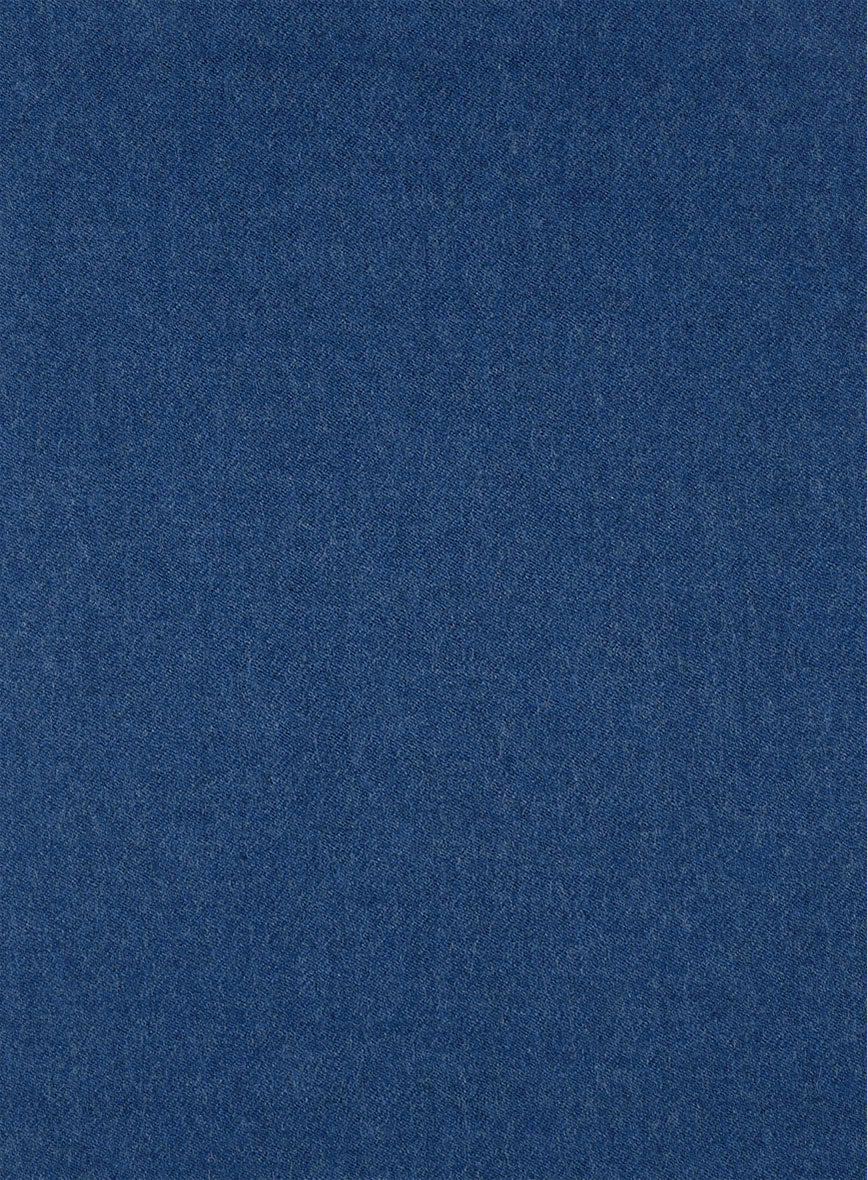 Naples Cobalt Blue Tweed Jacket - Image 2