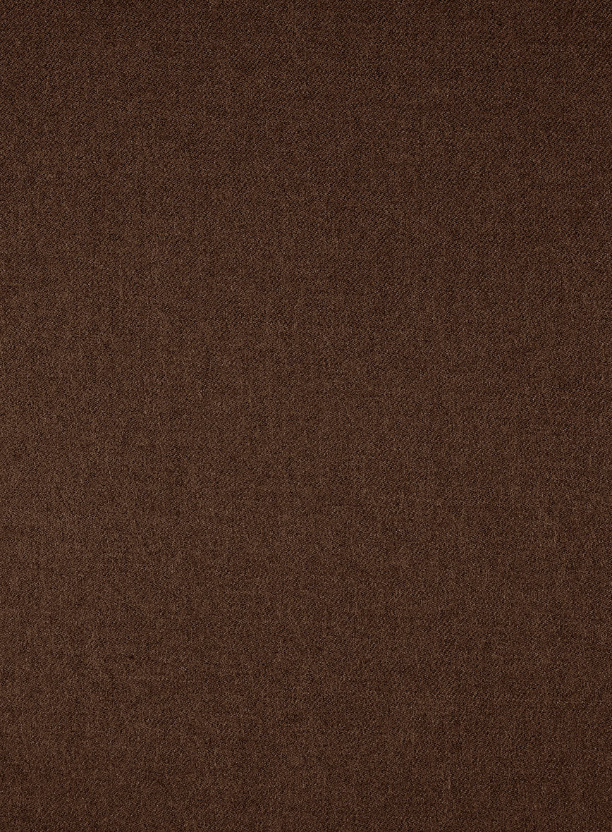 Naples Coffee Brown Tweed Pants - Image 3