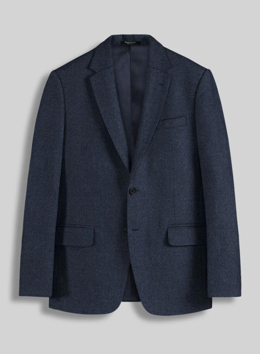 Naples Dark Indigo Tweed Jacket