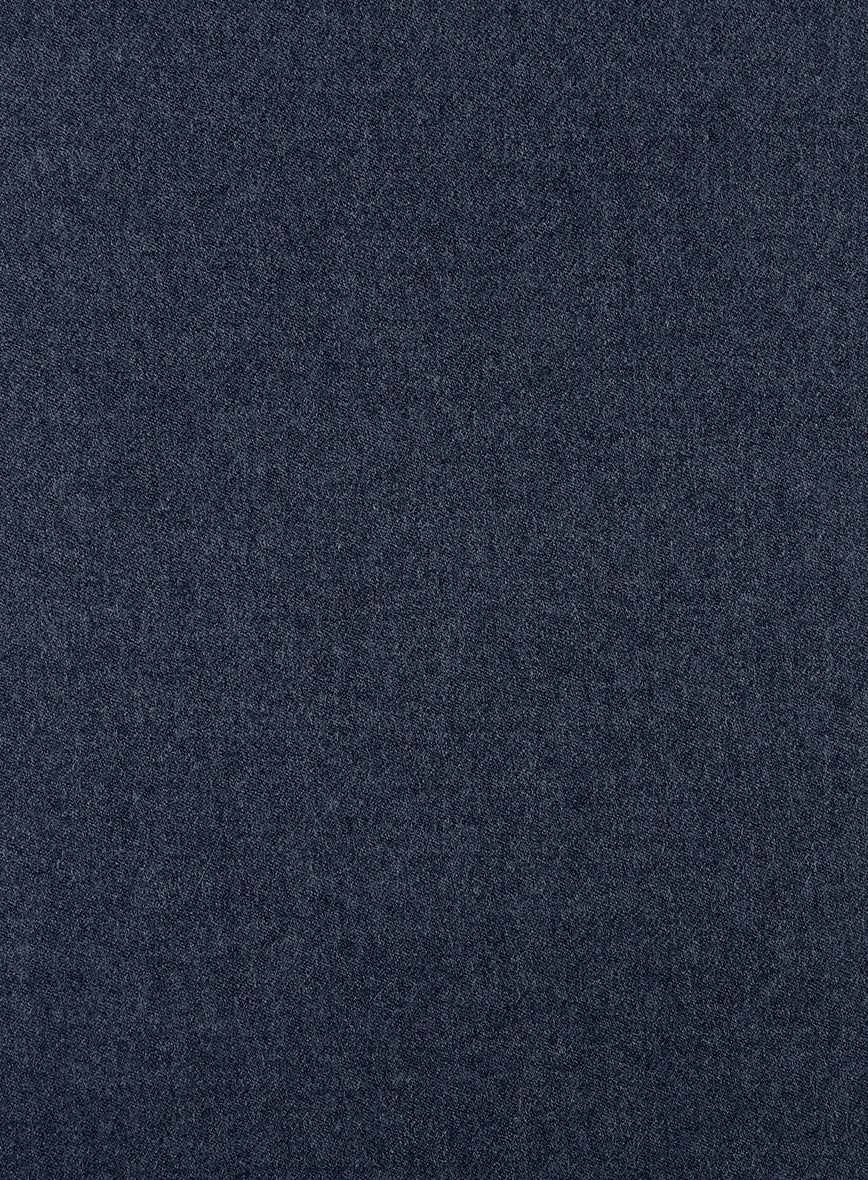 Naples Dark Indigo Tweed Double Breasted Jacket - Image 2