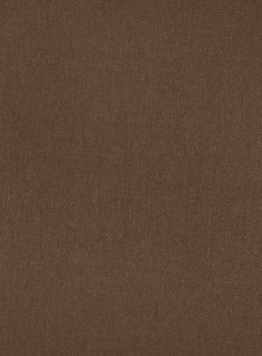 Naples Espresso Brown Tweed Double Breasted Suit - Image 4