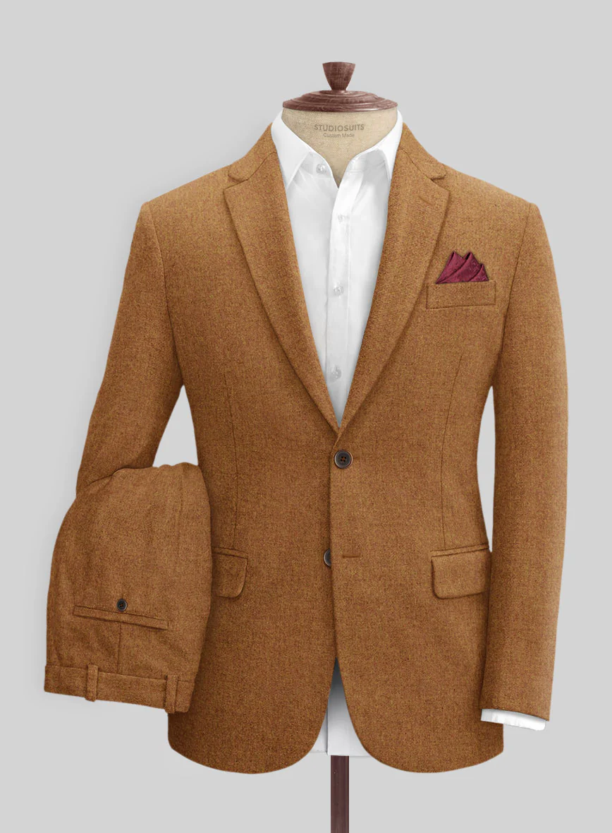 Naples Gold Castle Tweed Suit - Image 2