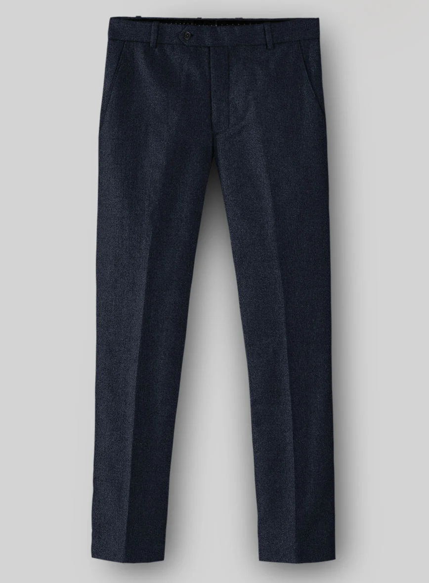 Naples Jet Blue Tweed Pants