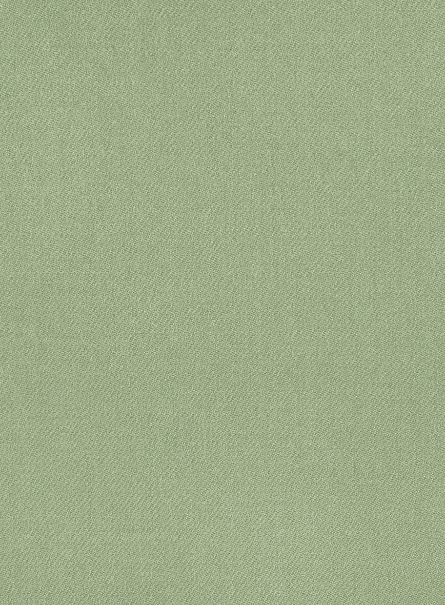 Naples Light Green Tweed Suit - Image 9
