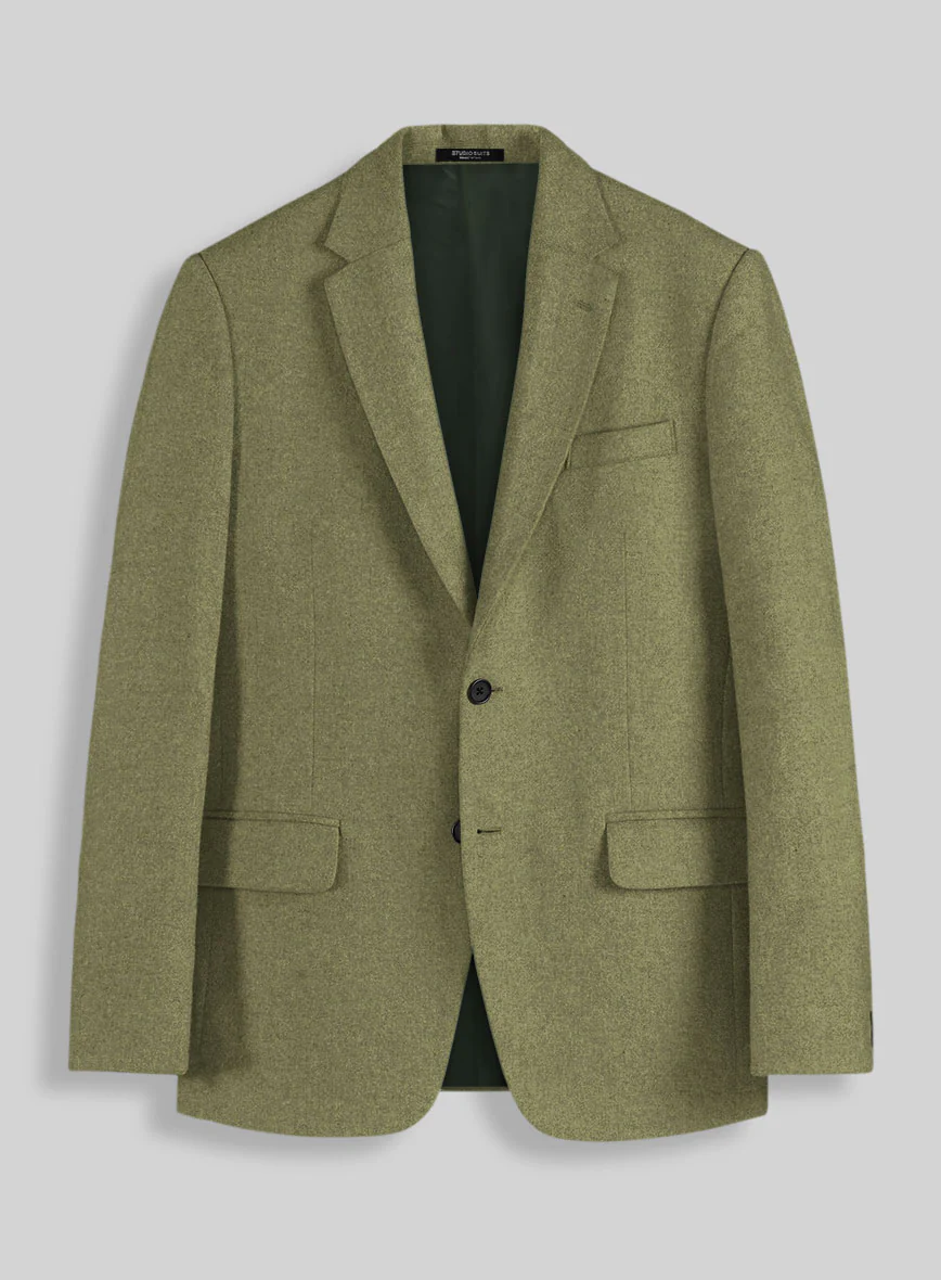 Naples Martini Green Tweed Jacket