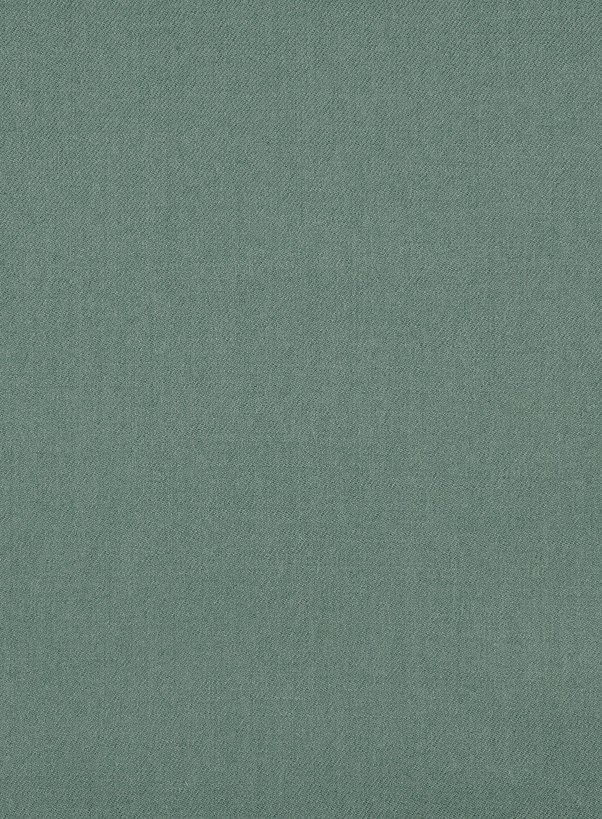 Naples Muted Green Tweed Pants - Image 3