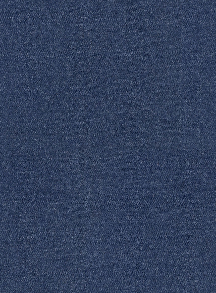 Naples Pacific Blue Tweed Double Breasted Jacket - Image 2