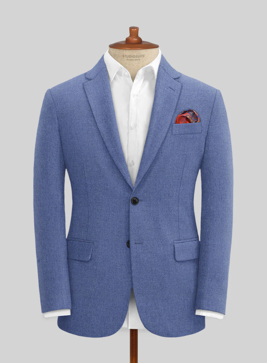 Naples Paris Blue Tweed Jacket