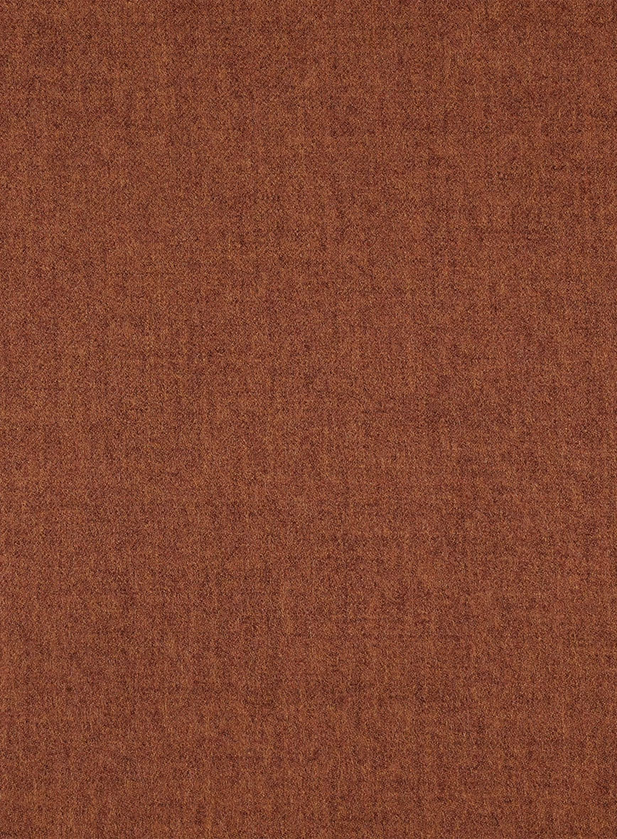 Naples Prego Rust Tweed Double Breasted Jacket - Image 2
