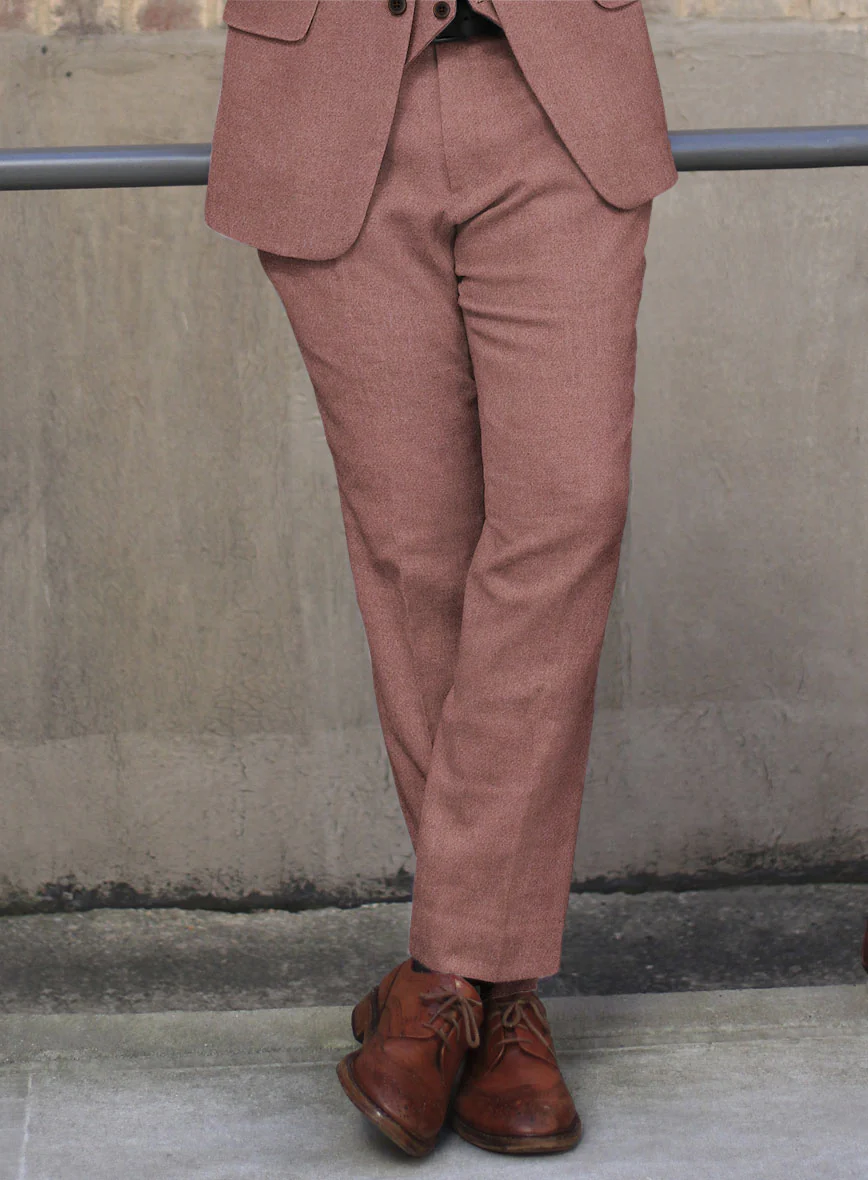 Naples Quartz Pink Tweed Suit - Image 4