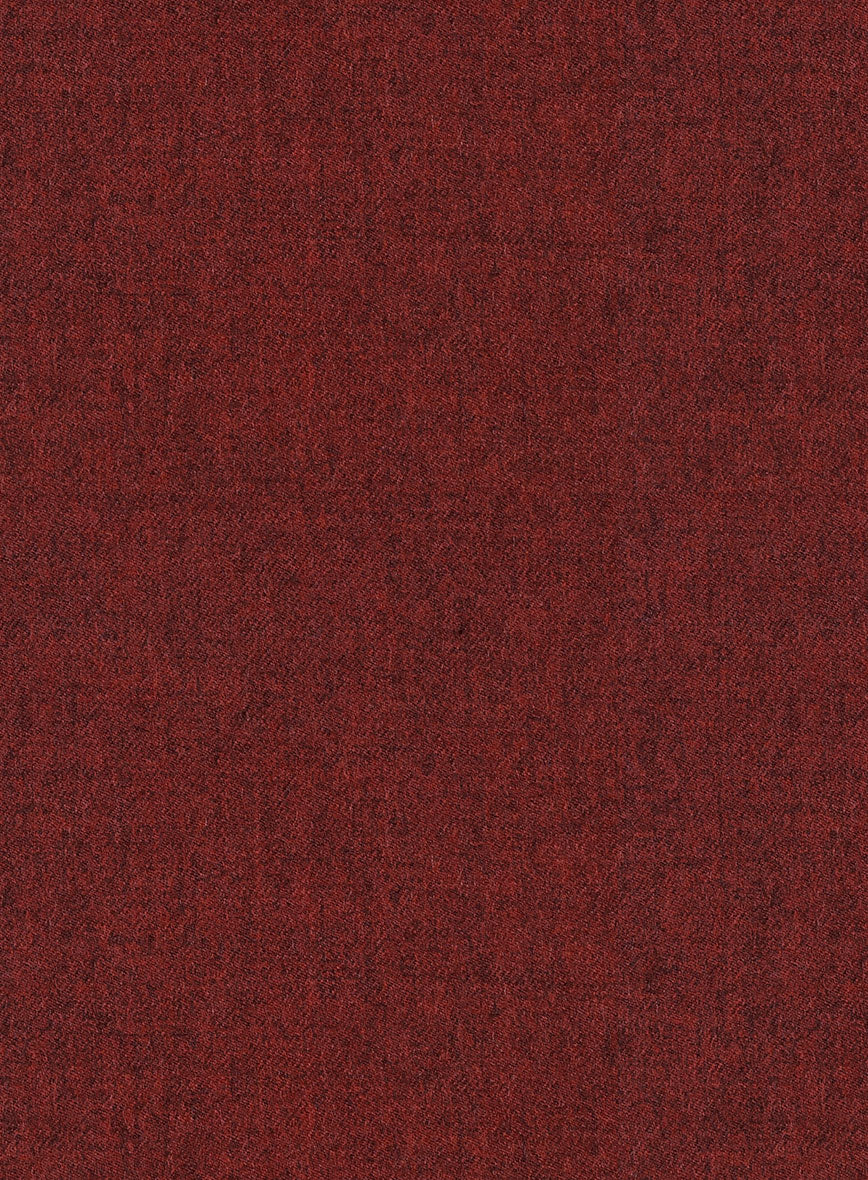 Naples Raw Red Tweed Jacket - Image 2