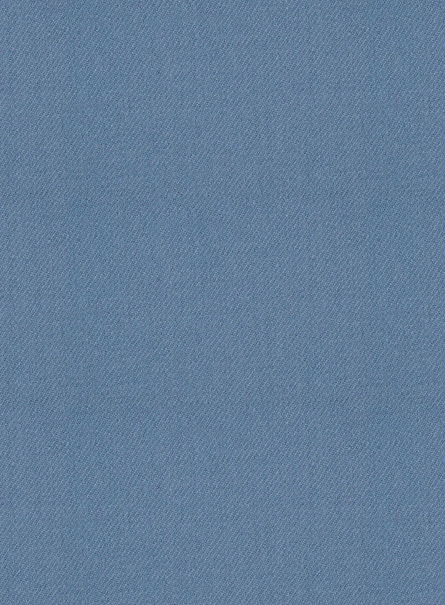 Naples Retro Blue Tweed Jacket - Image 3
