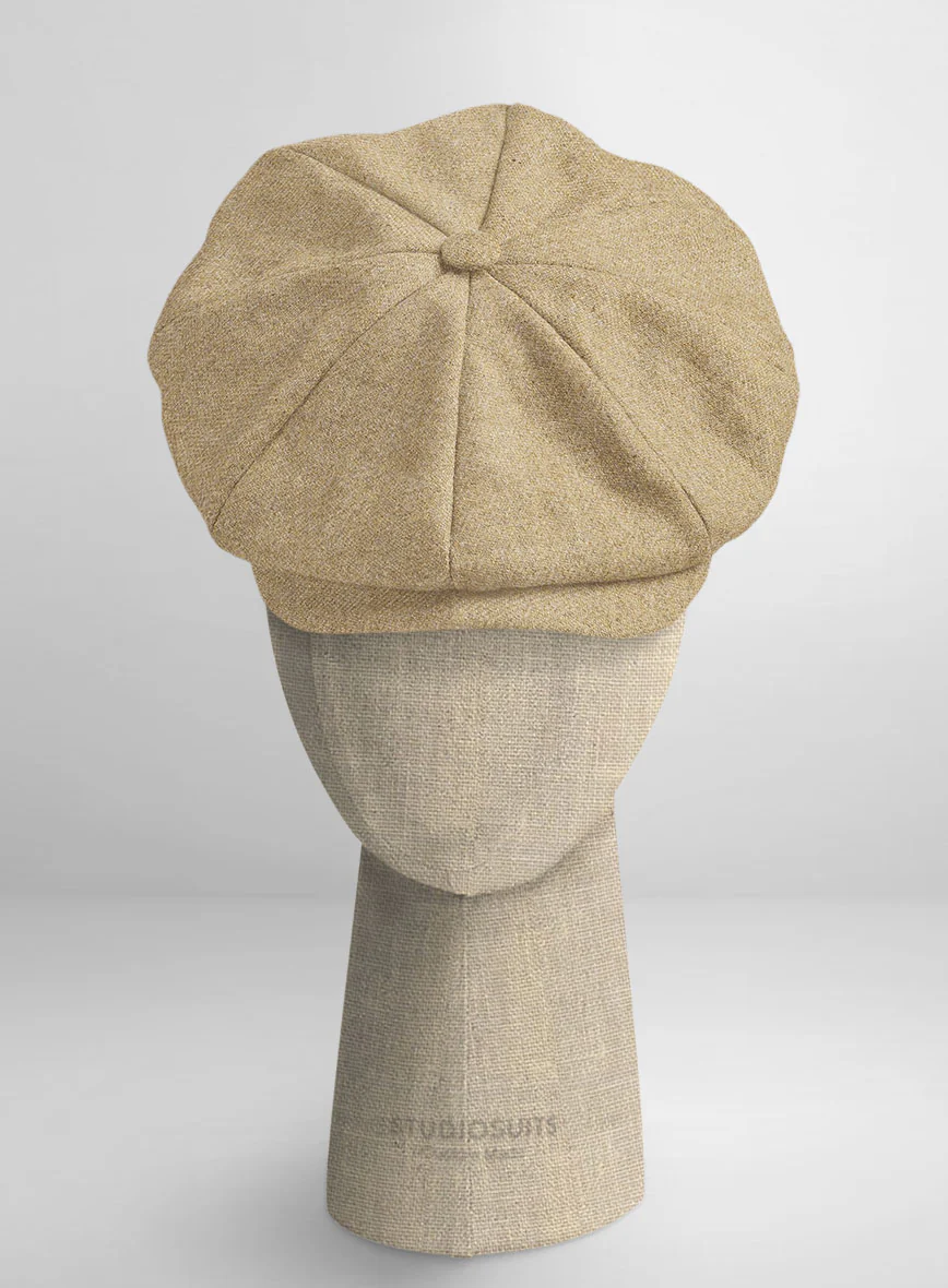 Naples Sandcastle Tweed Newsboy Cap