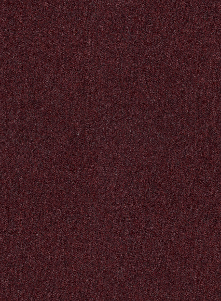 Naples Sangria Tweed Double Breasted Suit - Image 4