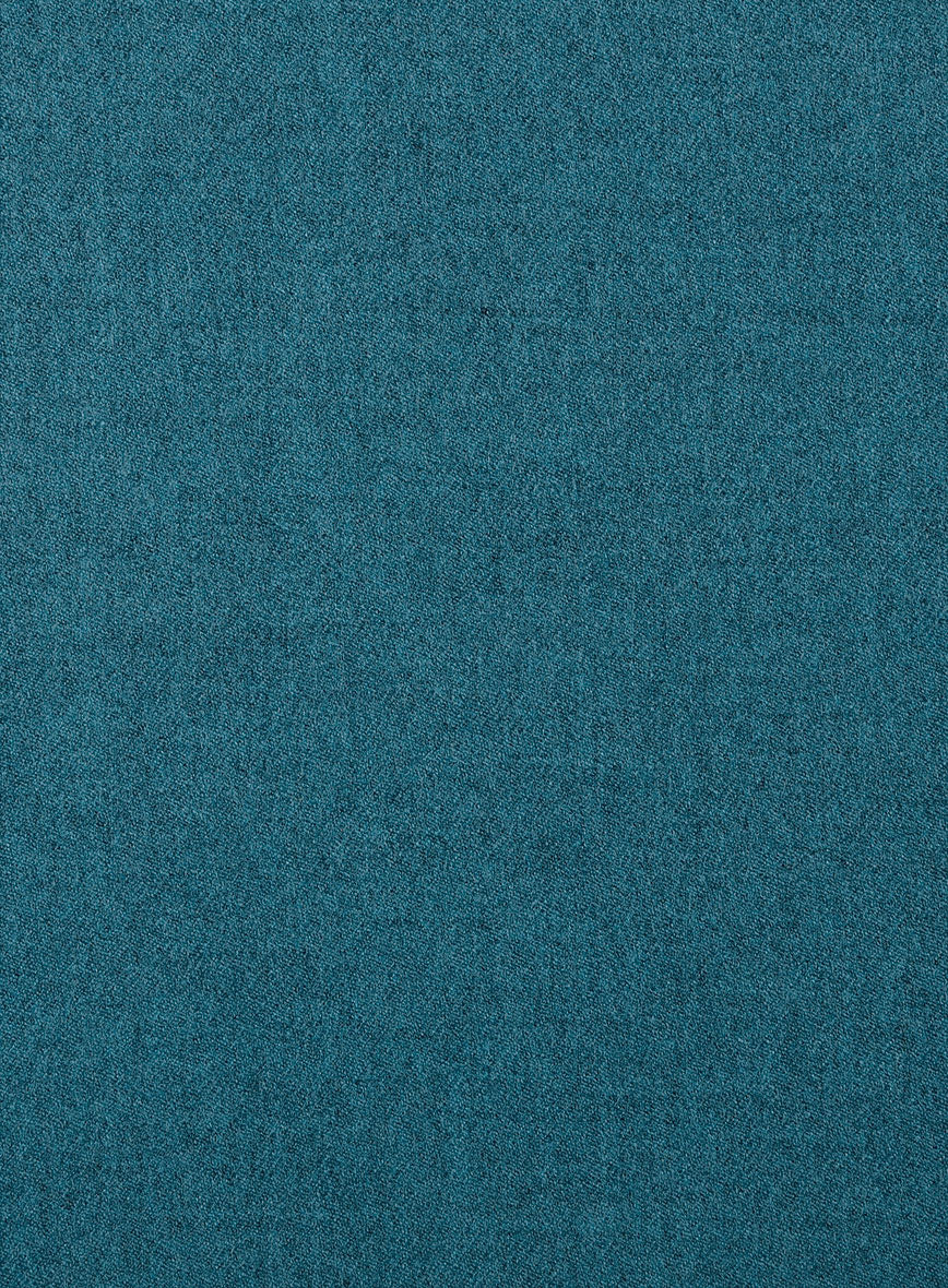 Naples Teal Blue Tweed Pants - Image 3
