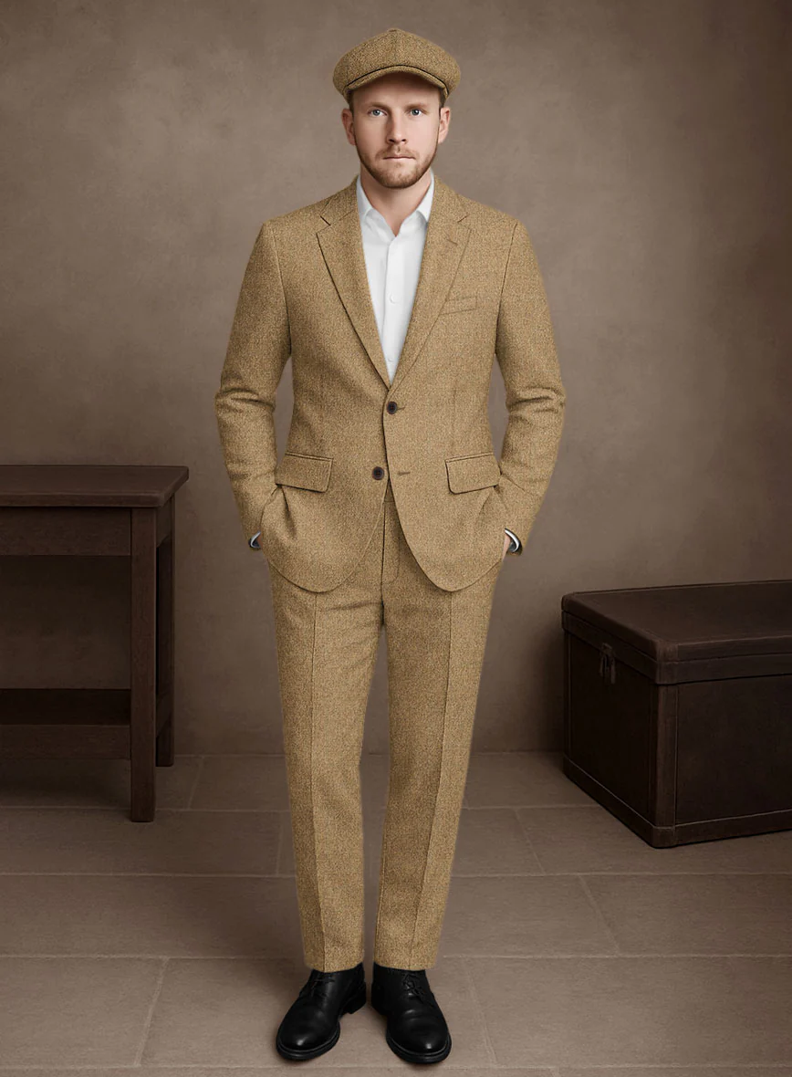 Naples Tuscan Sun Tweed Suit