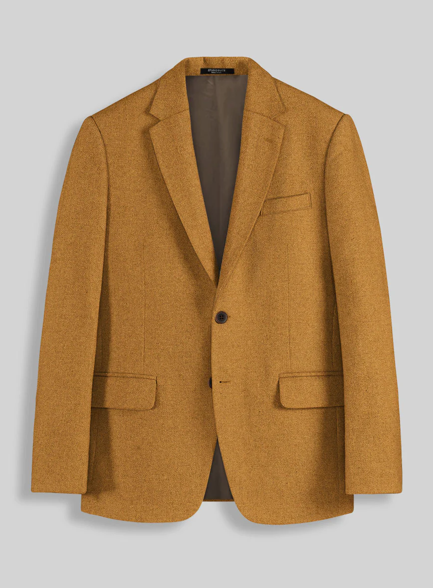 Naples Yellow Tweed Jacket