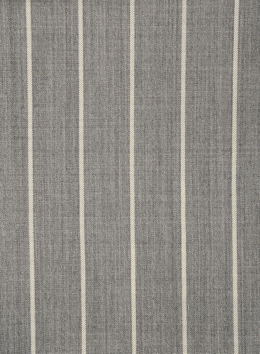 Napolean Alonzo Stripe Gray Wool Pants - Image 3