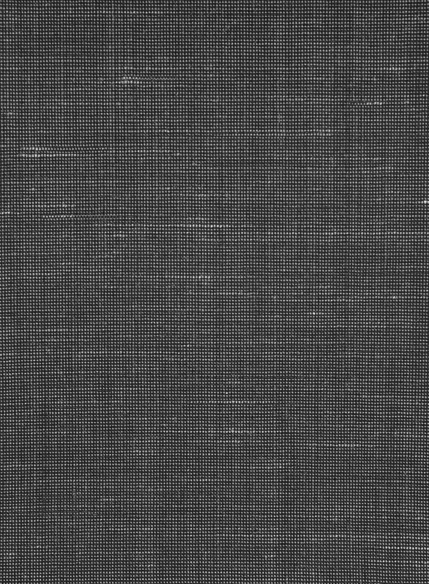 Napolean Ariel Nailhead Charcoal Wool Suit - Image 8