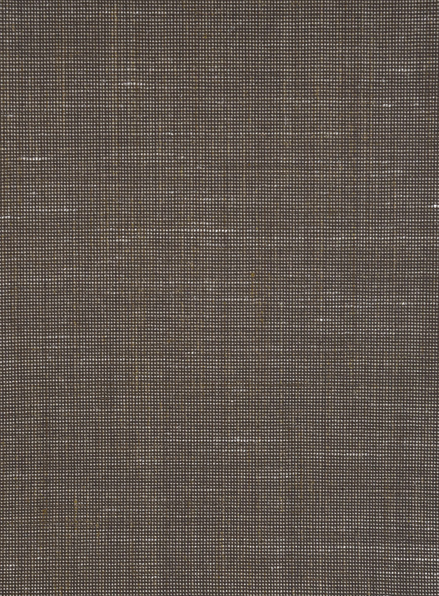 Napolean Ariel Nailhead Dark Brown Wool Suit - Image 8