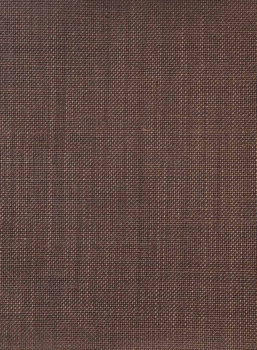 Napolean Arvett Basket Weave Brown Wool Jacket - Image 3