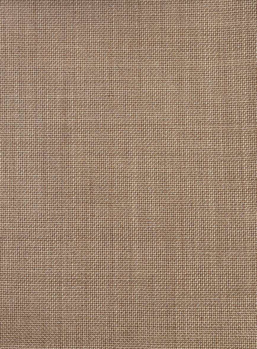 Napolean Arvett Basket Weave Light Brown Wool Pants - Image 3