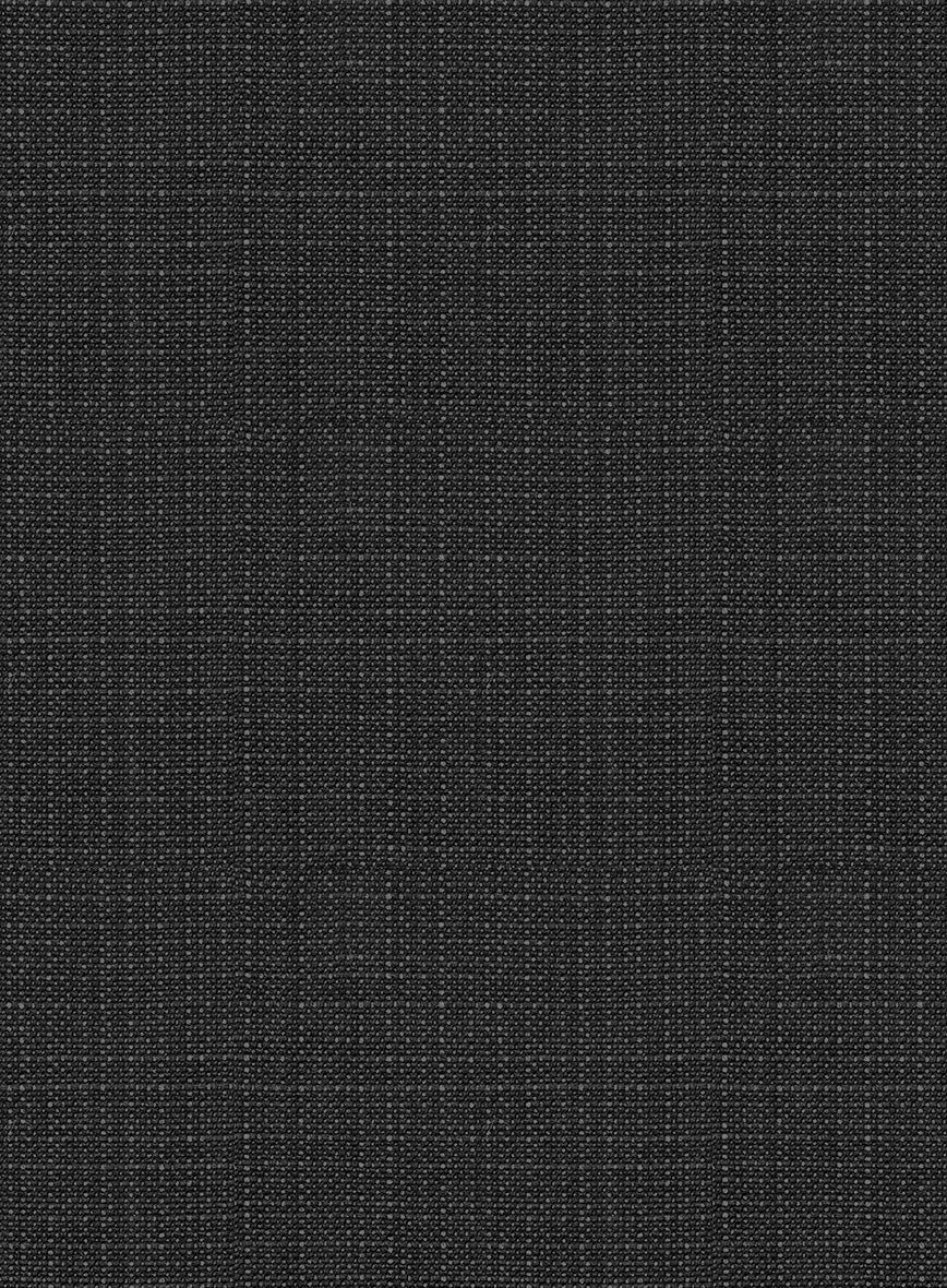 Napolean Bob Weave Charcoal Wool Highland Trousers - Image 6