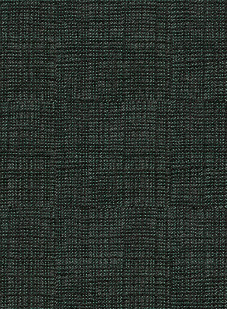 Napolean Bob Weave Green Wool Highland Trousers - Image 6